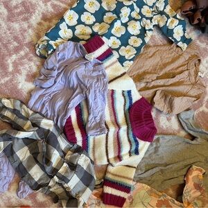 Newborn girls never worn